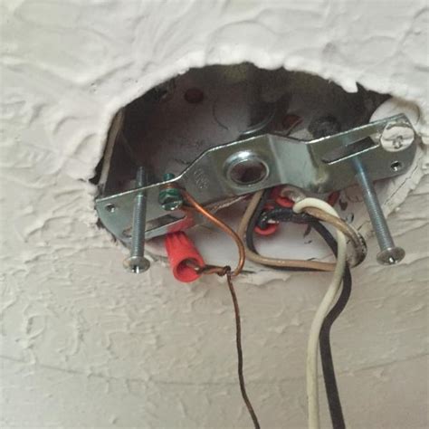 junction box too small for ceiling fan|ceiling fan outlet boxes.